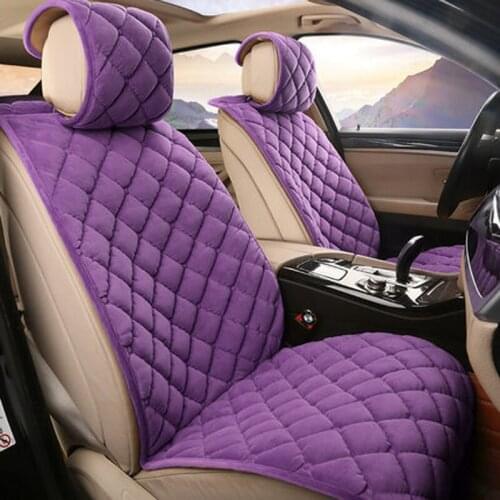 2-9seats short plush cushion Auto accessories interior car seat covers Russia free shipping