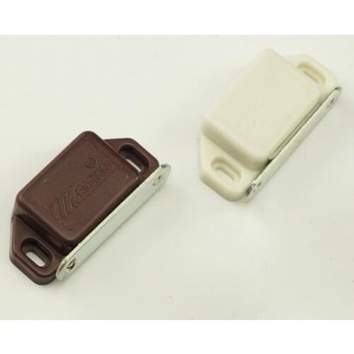 50pcs 57x25mm Cabinet Door Double Roller Catch Ball Latch With Prong Coppper Tone Ideal Accessory For Home Roller Latch