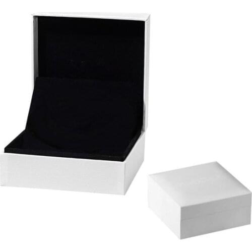 9*9*4 cm Packaging Paper Box Display For Women Charm Bead Ring Earring Bracelet Necklace Gift pan Jewelry