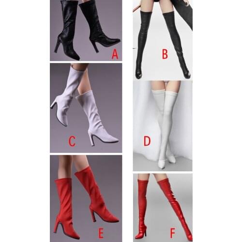 1/6 scale figure accessories female High-heeled boots shoes for 12" action figure doll.not included head,body and other 19E2272