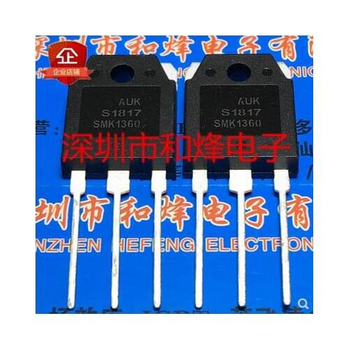 Free shipping 20PCS SMK1360 TO-3P 600V 13A