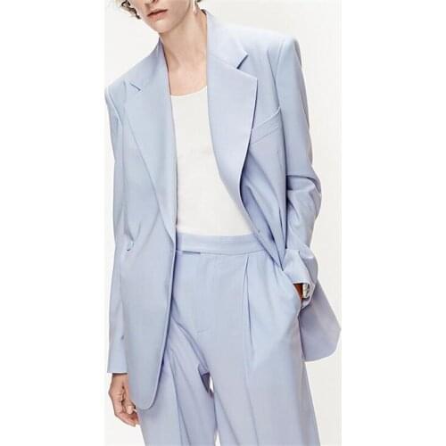 Black Women Suits Notch Lapel Jacket+Pants Women Business Suits Women Pantsuit Office Uniform Female Trouser Suit Custom Made