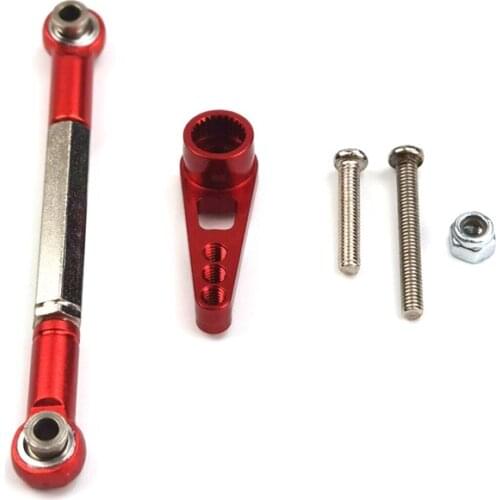 For MN86S MN86 MN86KS MN86K MN G500 Upgrade Parts Metal Steering Servo Link Rod Pull Rod 1/12 RC Car Accessories