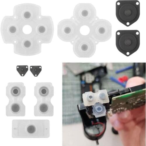 For Playstation 4 PS4 Controller Conductive Silicone Rubber Pads for d ualshock 4 JDS-001/JDS-011 D Pad Buttons