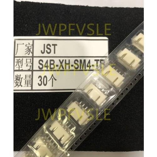 S4B-XH-SM4-TB Connector Header Surface Mount, Right Angle 4 position 0.098" (2.50mm)