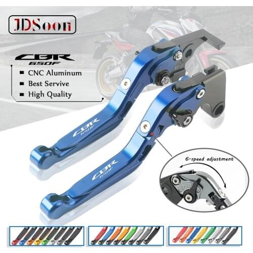 JDSOON For Honda CBR650F CBR 650F CBR650 CBR 650 F 2014-2018 Motorcycle Adjustable Foldable Extending Brake Clutch Lever