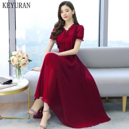 KEYURAN Office Summer Dresses