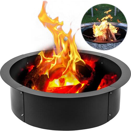 Ring Shaped Patio Fire Pit Outdoor Home Garden Backyard Firepit