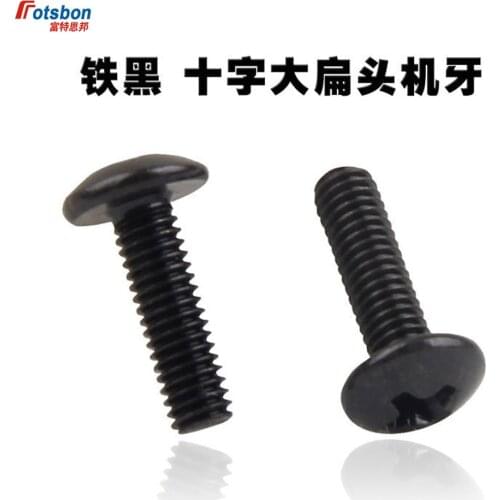 M3/M4 Cross Recessed Mushroom Counter Pan Head Screw Tornillos Flat Tail Screws Phillip Parafuso Plaine Puntas Vida Vis BS 450