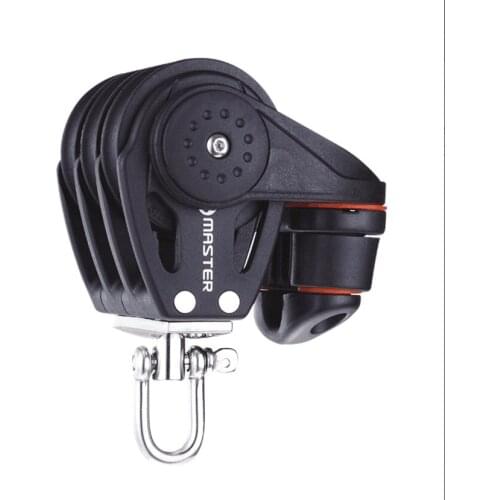 Sailboat Hardware 75mm 2 15/16" Triple Swivel Shackle Fairlead Cleat Block Master BB-0712F