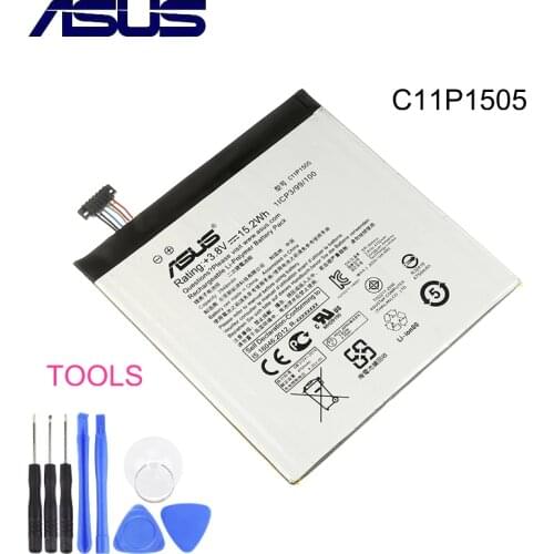 Original ASUS C11P1505 Tablet PC Battery For Asus ZenPad 8.0 Z380KL Z380C Z380CX P022 P024 4000mAh