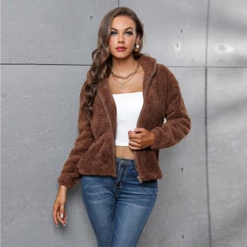 OUSHILUO Women's Fleece Jackets