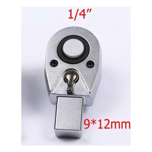 Plug-in torque wrench Ratchet head 1/4 "3/8" 1/2 "3/4 converter head,rechangable head