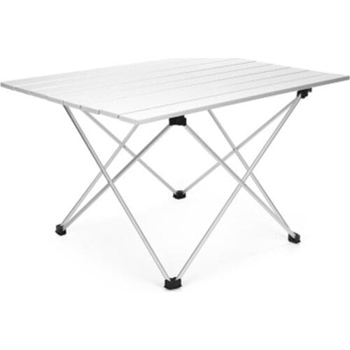 Light Aluminum Alloy Camping Outdoor Folding Table For Multiplayer Parties