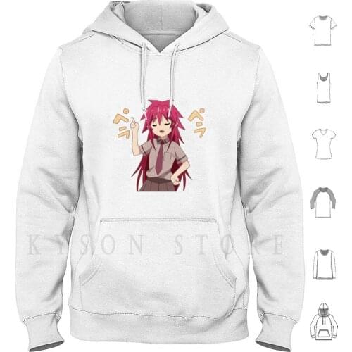 Itadaki Seieki Hoodies long sleeve Cotton Itadaki Seieki Hentai Waifu Memes The Office Jokes Animemes Loli Tsundere