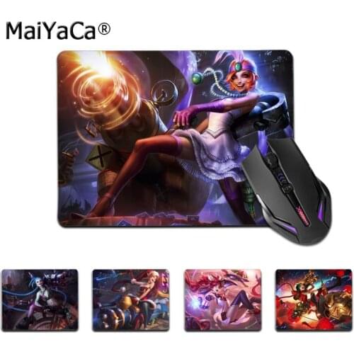 MaiYaCa High Quality League of Legends Jinx Laptop Computer Mousepad Top Selling Wholesale Gaming Pad mouse