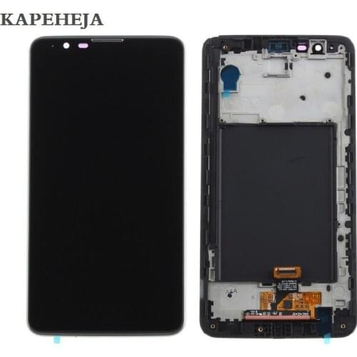 5.7"For LG Stylus 2 K520 LS775 LCD Display Touch Screen Digitizer Assembly with Bezel Frame