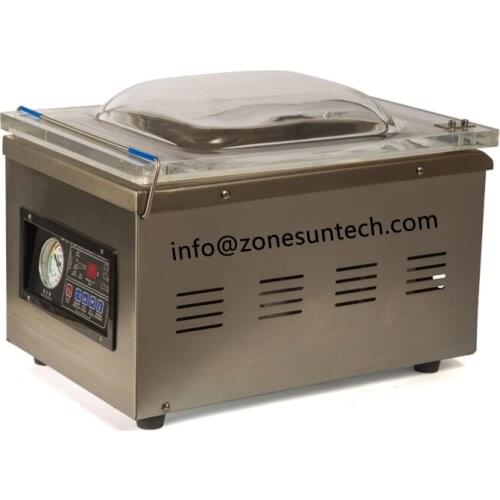 ZONESUN DZ-260 Table-style Vacuum packing machine stainless steel body vacuum sealing machine for food vegetable