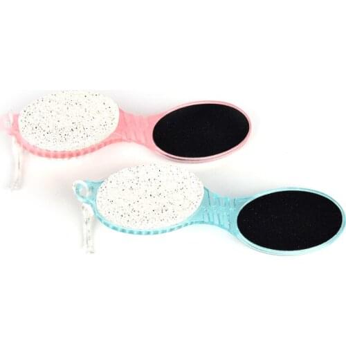 1PC Foot Care Tool 4in1 Foot Pumice Stone Dead Skin Remover Brush Pedicure Grinding Tool Random Color Hot Selling