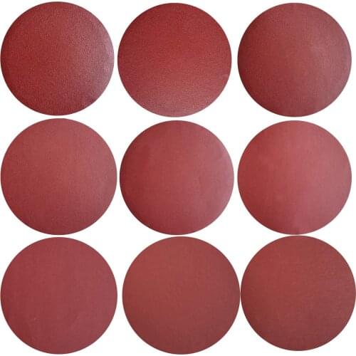 100 PCS 6 Inch 150mm PSA Aluminum Oxide Sanding Disc, 10 Each of 120-2000 Grits Self Stick Sander Paper for DA Sanders