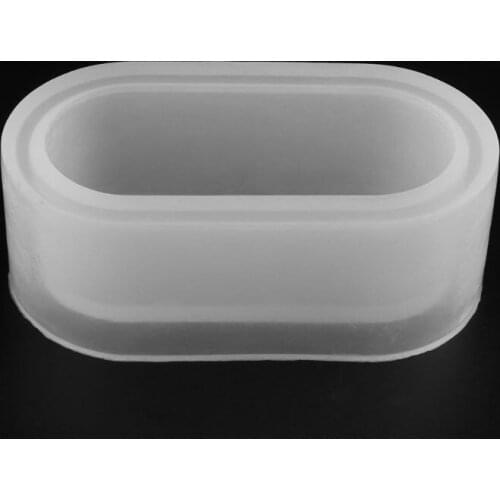 Handmade 3D Silicone Candle Soap Flower Pot Mold Casting Concrete Cup Mould Craft DIY