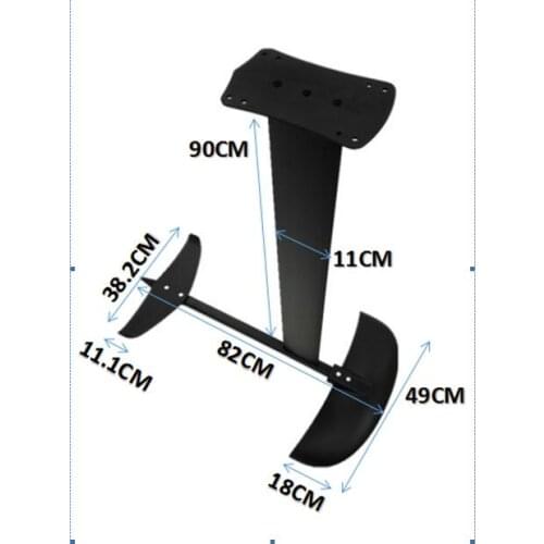 T1 hydrofoil carbon wings foil + alumimum mast for Surfboard kiteboard SUP