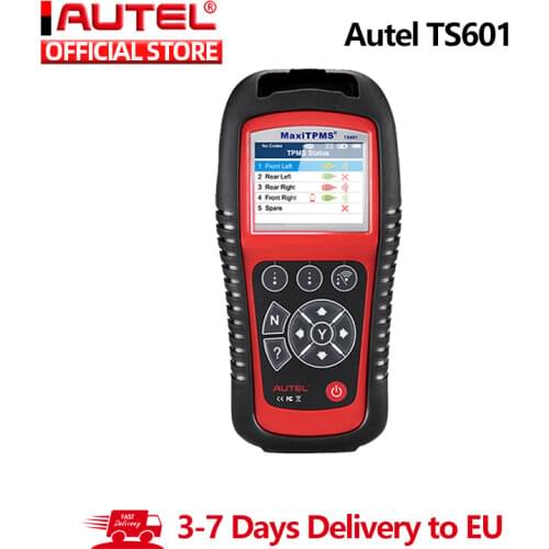 AUTEL MaxiTPMS TS601 TPMS Car Diagnostic tool OBD2 Scanner Automotive Activator Tire repair tools Sensor programming Code Reader