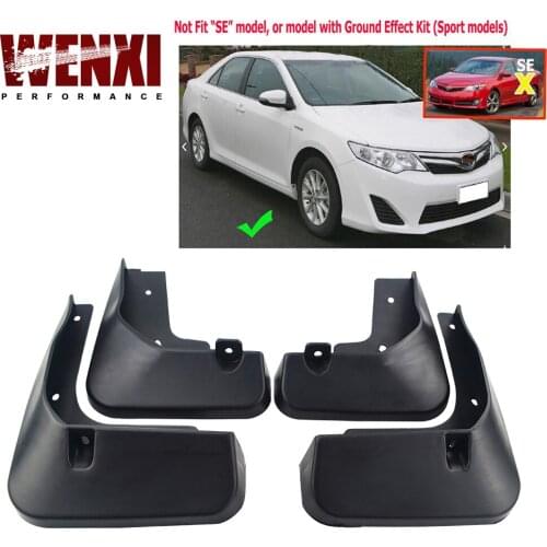 For Toyota Camry XV50 Altis Aurion 2012-2014 Mudflaps Splash Guards Mud Flap Front Rear Mudguards Fender Molded Mud Flaps