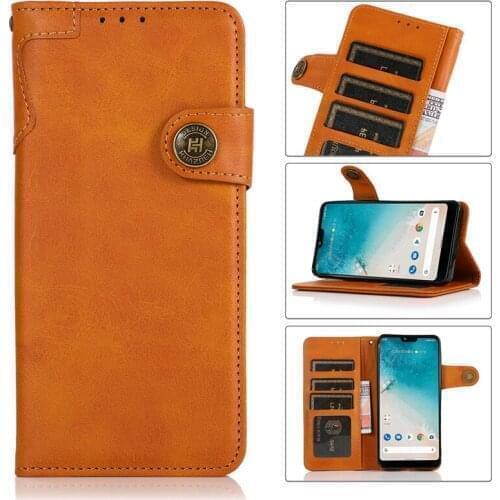 Case Cover for OPPO A53 A32 A53s A33 A12 A12s A5s AX7 ACE 2 A52 A72 A92s A91 A8 A31 Retro Luxury Leather Flip Wallet Cover Case