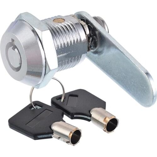 Cylinder Locks Door Cabinet Mailbox Padlock Drawer Cupboard Box Lock With 2 Keys For Furniture Hardware 103 Series