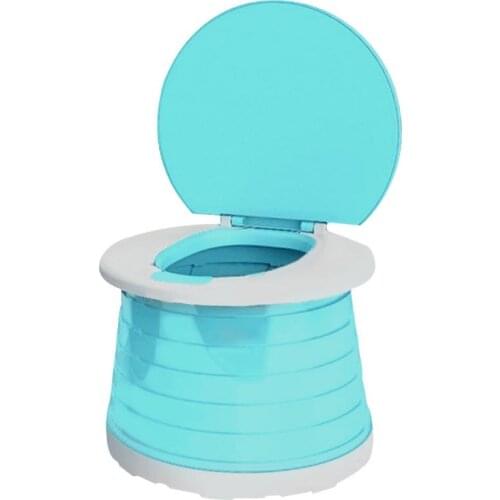 Childrens Folding Toilets Men And Women Baby Portable Travel Toilet Seat Three Color For Your Choose