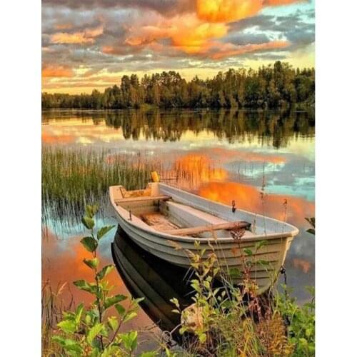 Paint By Numbers for Adults & Kids DIY Painting Kits on Canvas with Acrylic Paints, Art Work for Home Wall Decor