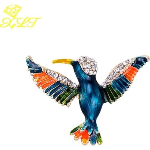Броши птица на одежду Luckyiasv China At AliExpress
