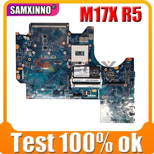 NEW Laptop motherboard For DELL Alienware M17X R5 SR17D Mainboard CN-02XJJ7 02XJJ7 VAS00 LA-9331P 100% working