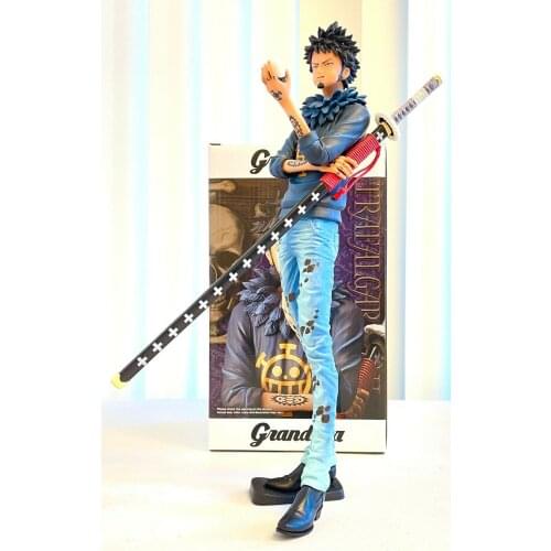BANDAI Banpresto Original ONE PIECE Law Figure Anime Model Doll Toys Gifts bp16895