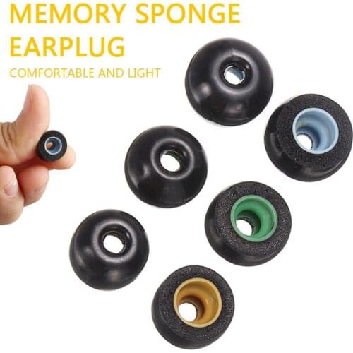 Replacement In- Ear Tips Memory Foam Earphone Sleeve for Jabra Elite 65t for Sam-sung Gear Galaxy Headphones Accessories