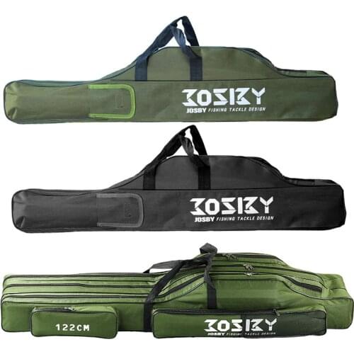 Fishing Rod Bag Multifunction Lure Portable Foldable Oxford cloth Carrier Fish Pole Storage box 1.52M 1.5M 1.4M 1.22M 1M 0.6M