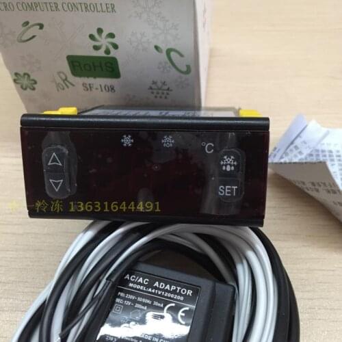 SF-108 Thermostat Ice Cream Cabinet Shangfang Refrigerator Digital Display Temperature Regulator Freezer Controller