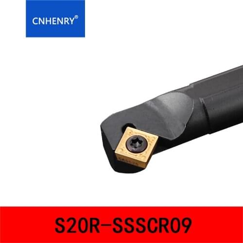 S16Q-SSSCR09 S20R-SSSCR09 45 Degrees CNC Lathe Turning Tool Lathe Cutter Boring Bar Interenal Holder For SCMT09T304