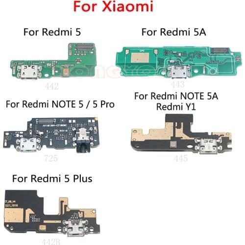 USB Charging Port Connector Charge Dock Socket Jack Plug Flex Cable For Xiaomi Redmi NOTE 5 PRO 5A / Redmi 5 Plus