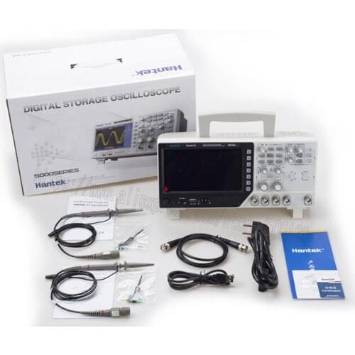 Hantek DSO4072C USB Oscilloscope 2 Channels 70Mhz Digital Osciloscopio Handheld Portable LCD Diagnostic-tool 1GSa/s Sample Rate