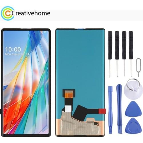 High Qualiity LCD Screen and Digitizer Full Assembly for LG Wing 5G, LMF100N / LM-F100N / LM-F100V