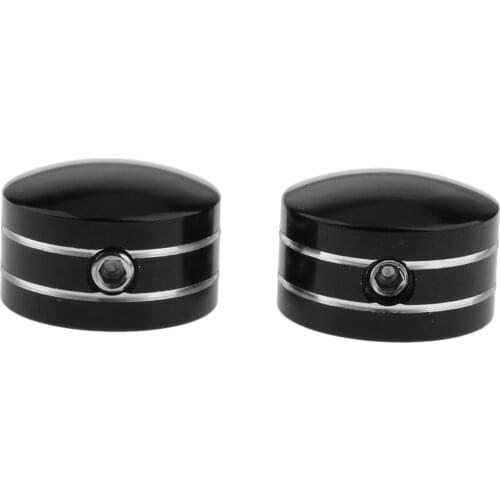 2 Pieces Motorcycle Head Bolt Covers for Harley Twin Cam 99-up XL1200 883 Sportster 86-UP 27mm