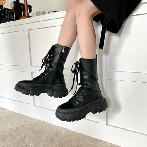 2021 Fashion Women Boots Winter Heels Quality Long Comfort Mujer Thigh High Boot Botas Mujer Zipper Knee-high