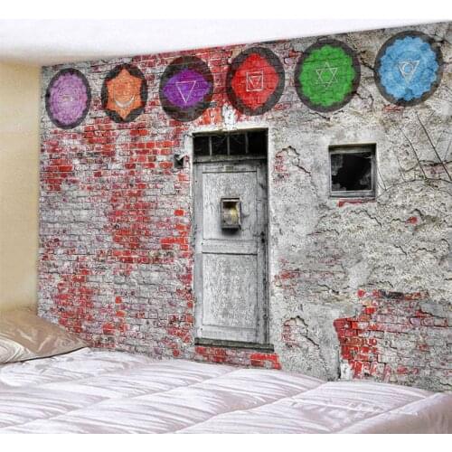 3D Wall Buddhist Meditation Psychedelic Tapestry Boho Decor Mandala Tapestry Wall Hanging Hippie Tapestries Yoga Mat