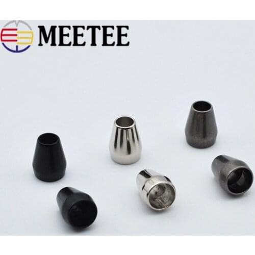 50pcs Metal Stopper Buckle Hat Rope Cord End Jacket Strap Decor Cord Lock Clip Clasp DIY Sewing Sweatpants Clothing Accessories