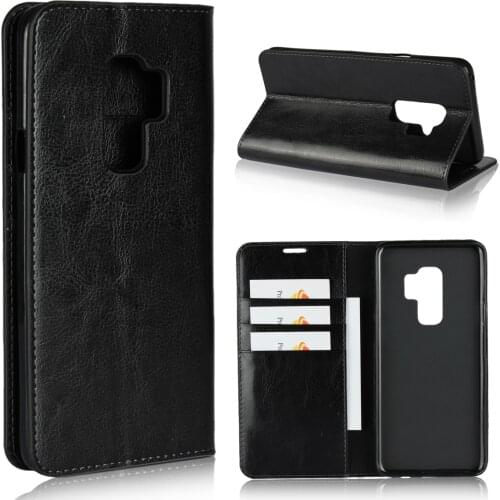 Genuine Leather Case For Galaxy J4 S7 S6 Edge S8 S9 S10 Plus J6 A7 A9 Star A8 A6 (2018) J3 J5 J7 A3 A5 (2017) M10 M20 Xcover 5