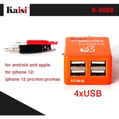 Kaisi 9088 Mobile Phone Repairing Power Supply Cable For Android And Apple iPhone 12/iPhone 12 Pro/Mini/Pro Max