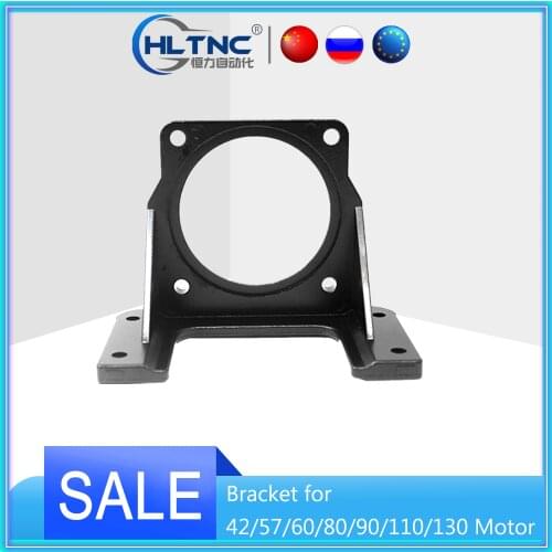42 / 57 / 60/80/86/90/110/130 Motor Bracket / Horizontal Mounting Motor Base for NEMA 17/23/24/32//34/36/42/52 Motor