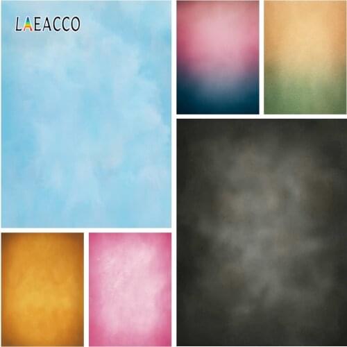 Laeacco Baby Shower Photozone Gradient Solid Color Vintage Portrait Photography Backdrops Photo Backgrounds Newborn Photocall